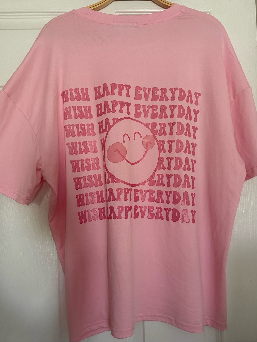 Oversized Pink Tee